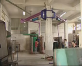 Pillar Mouted Glass Manipulator Saves Glazier Workspace